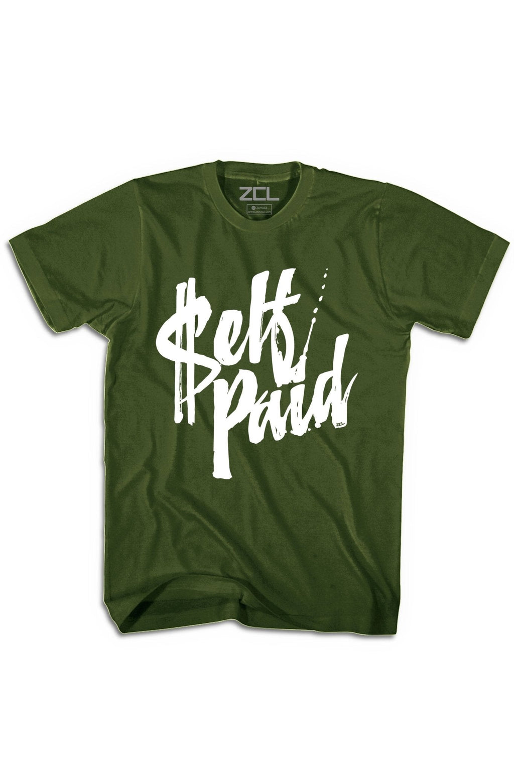 Self Paid Tee (White Logo)