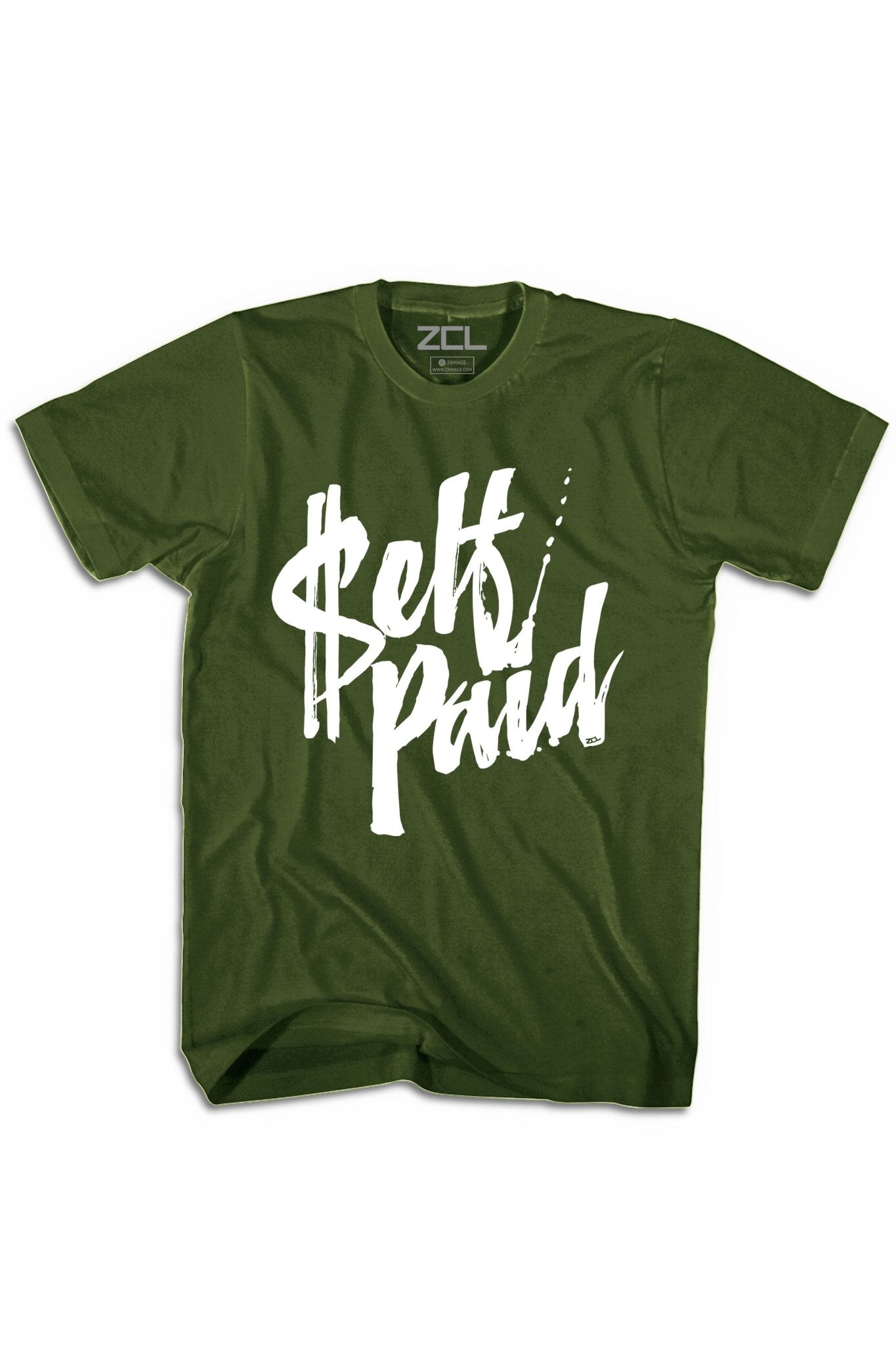 Self Paid Tee (White Logo)