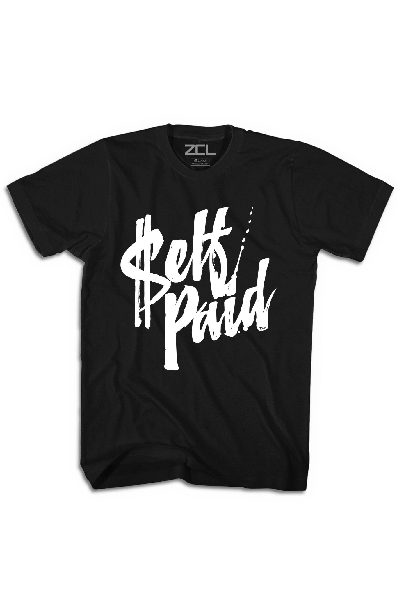 Self Paid Tee (White Logo)