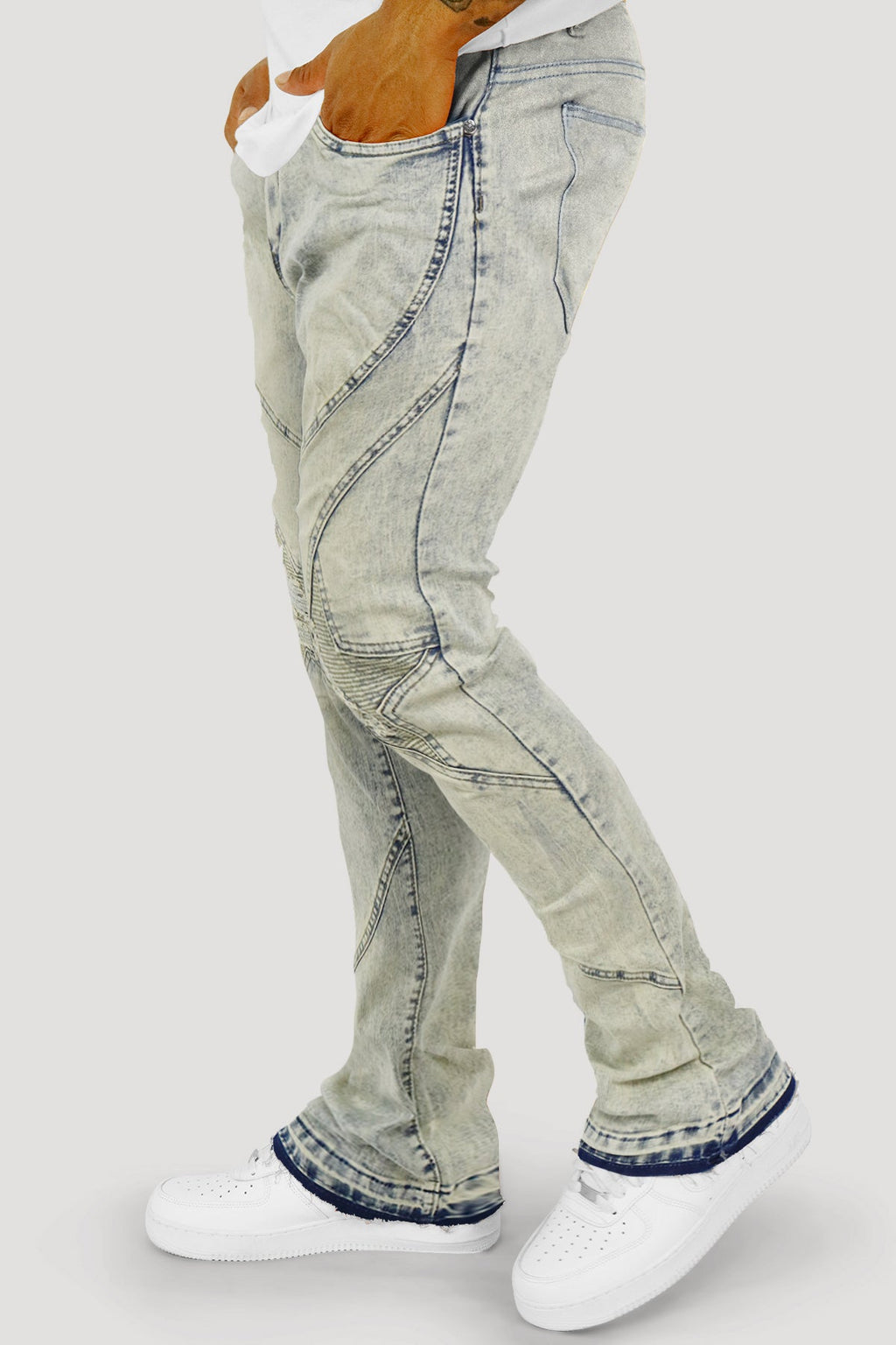 Rawstate Stacked Denim (Light Blue Wash) (M8294D)