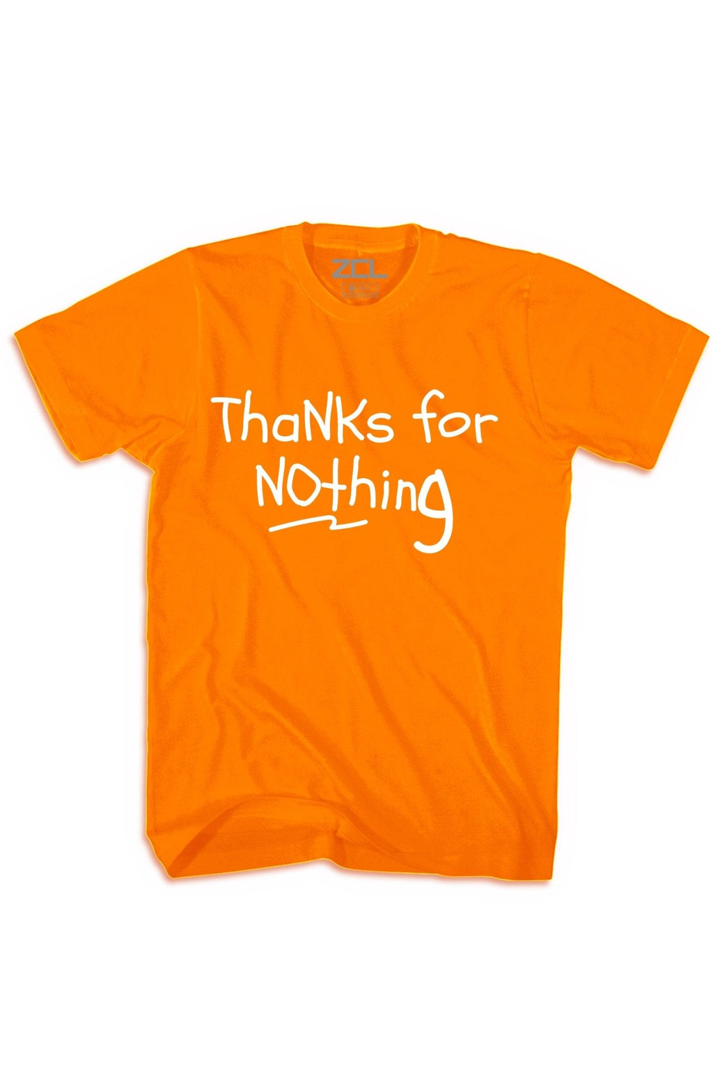 Thanks For Nothing Tee (White Logo)
