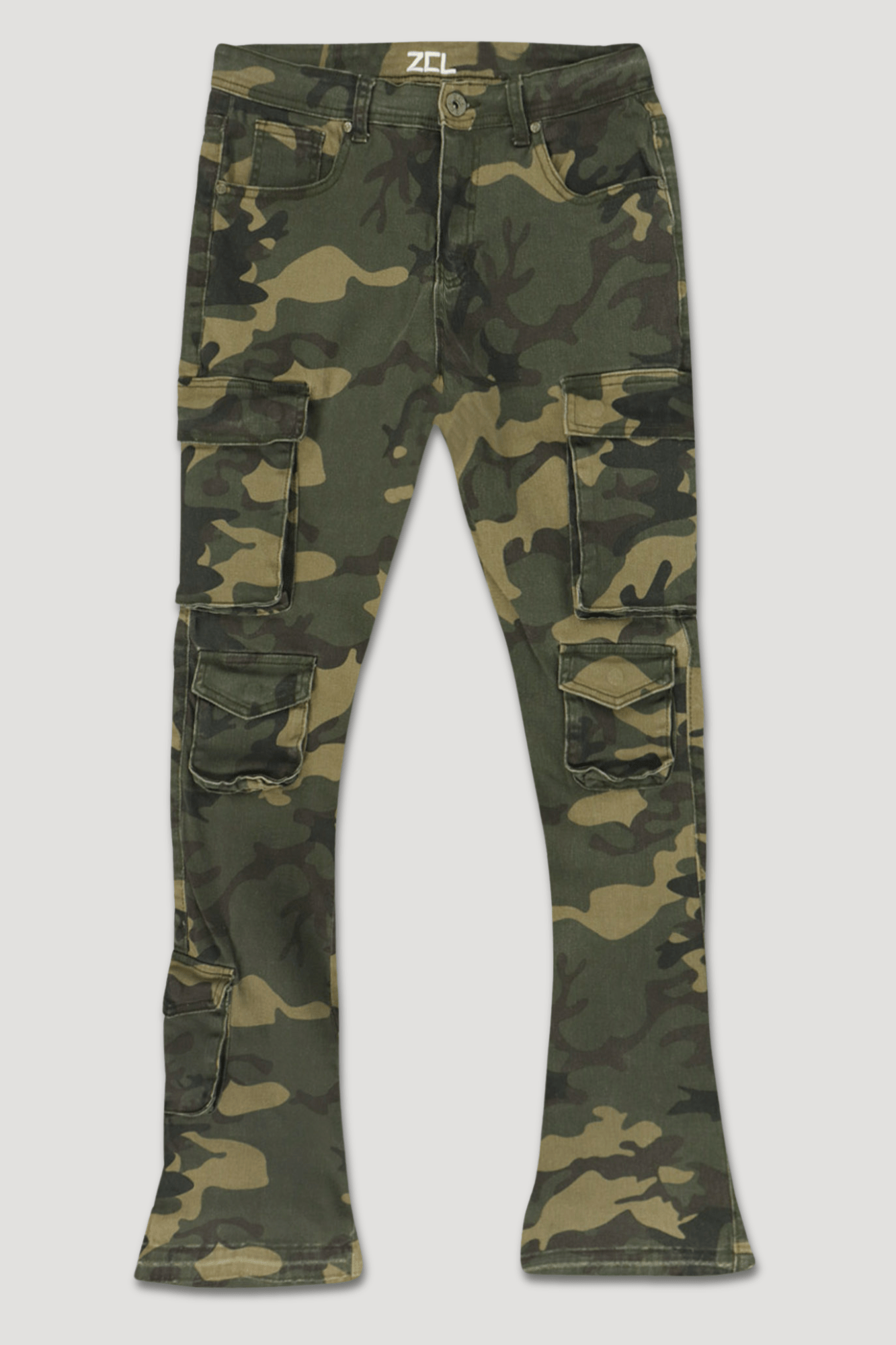 Vortex Cargo Stacked Denim (Camo)