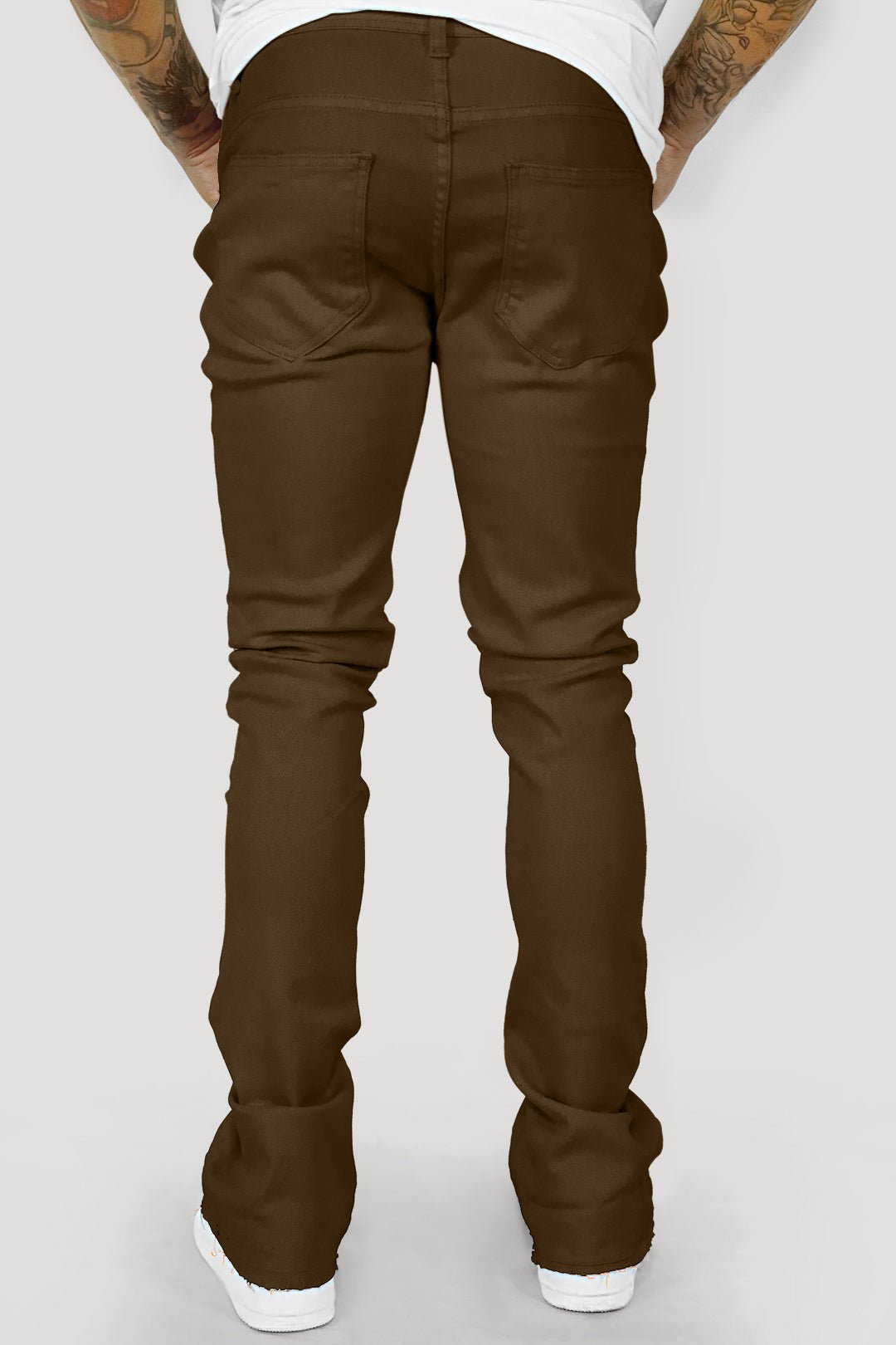 Vortex Stacked Denim (Brown)