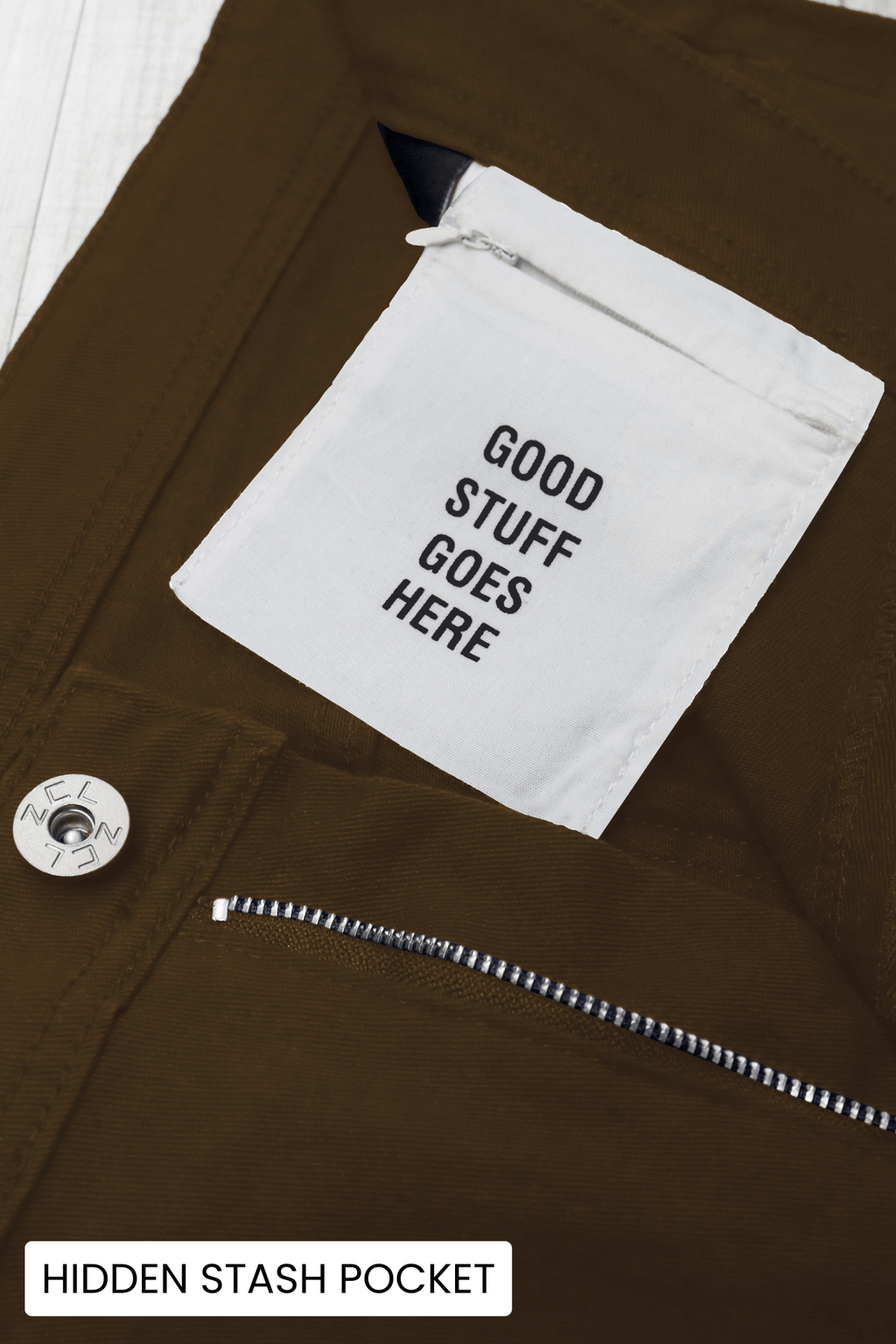 Vortex Stacked Denim (Brown)