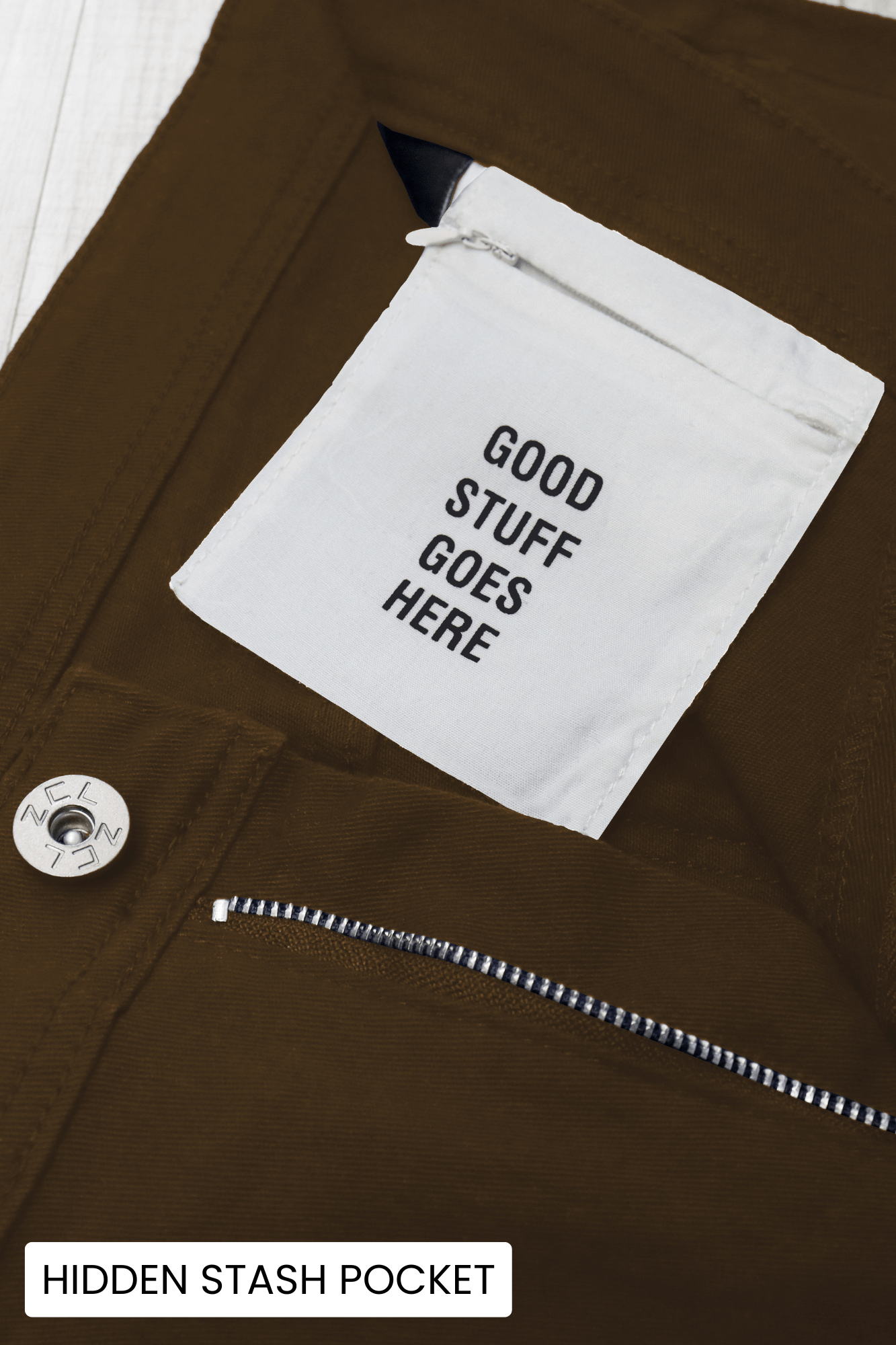 Vortex Stacked Denim (Brown)