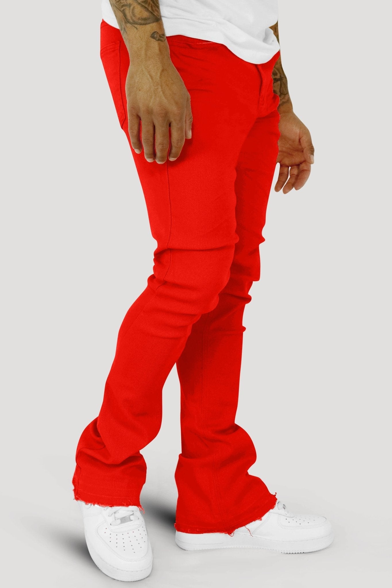 Vortex Stacked Denim (Red)