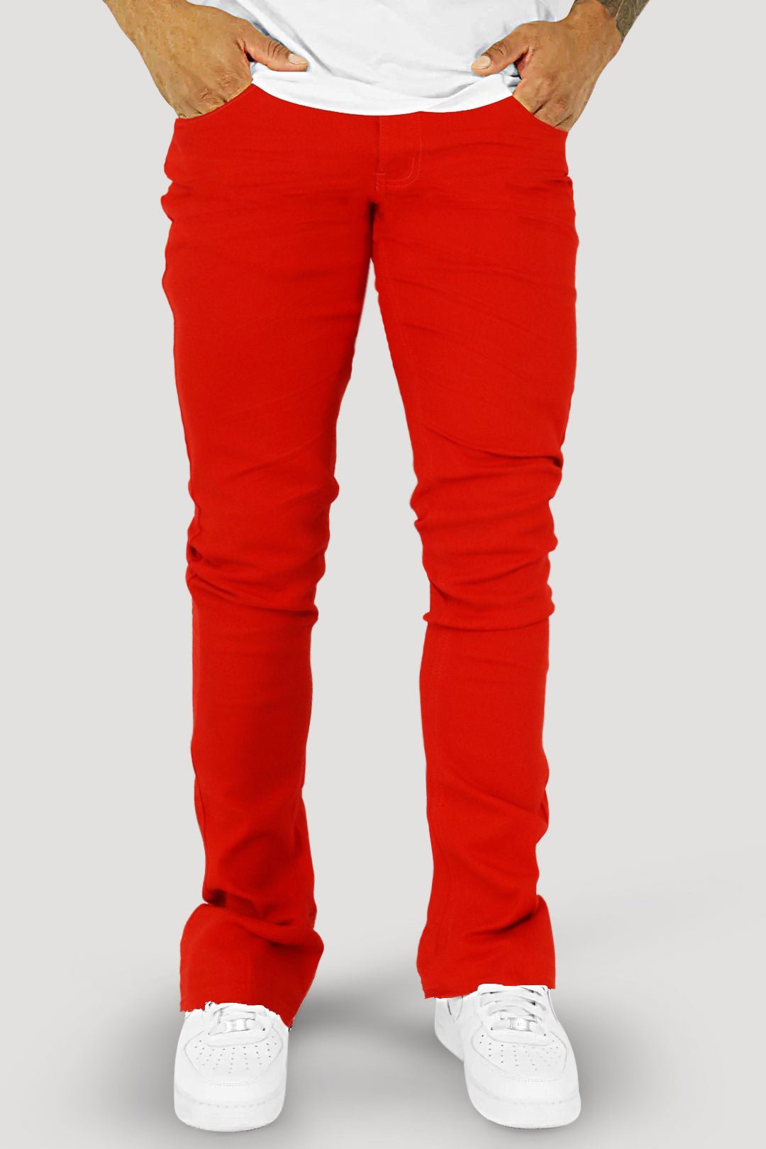 Vortex Stacked Denim (Red)