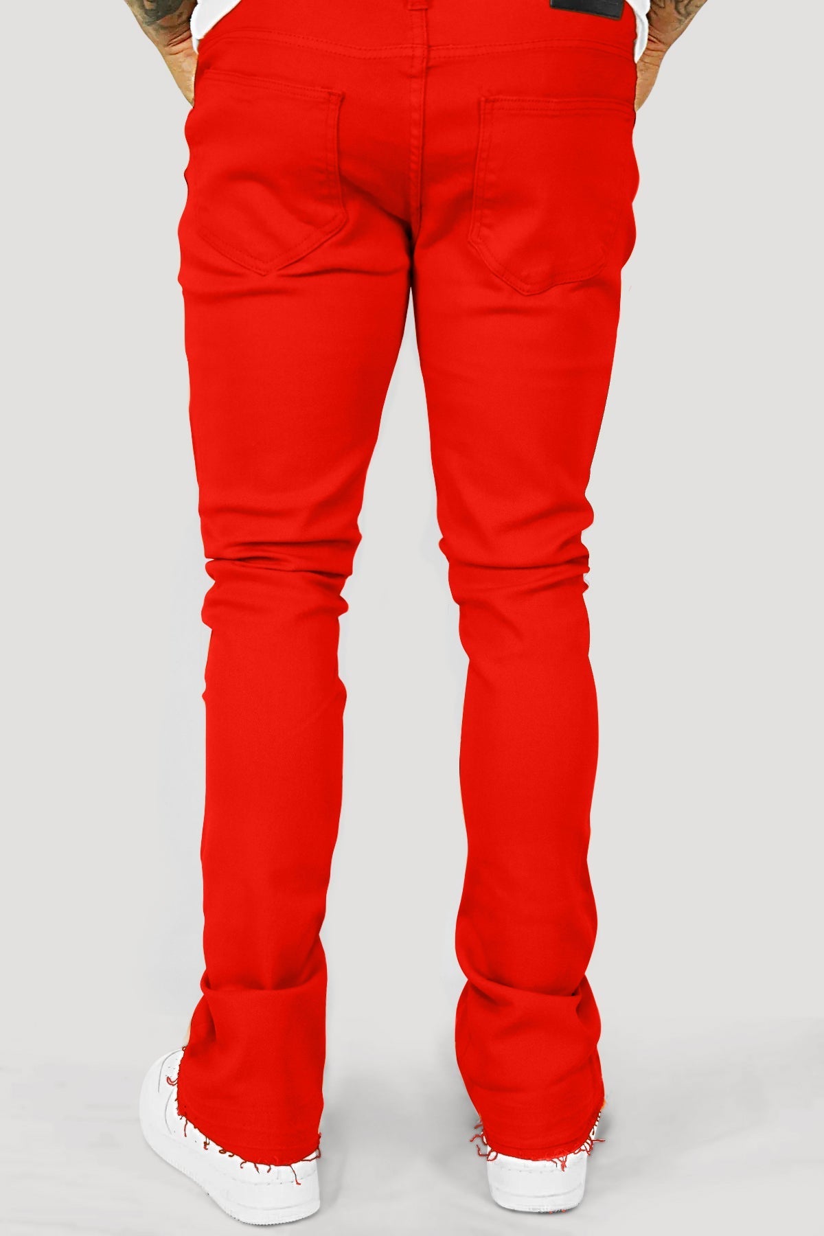 Vortex Stacked Denim (Red)