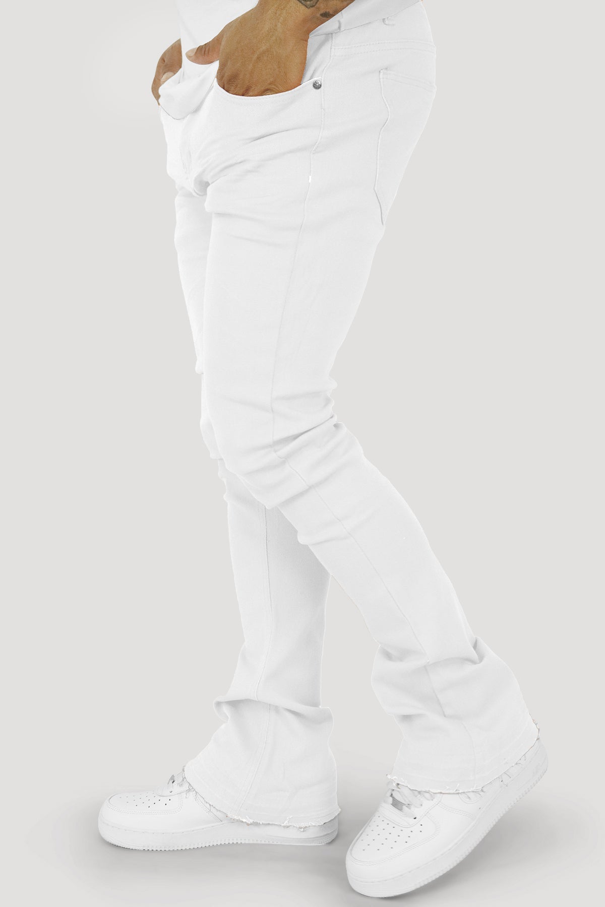 Vortex Stacked Denim (White)
