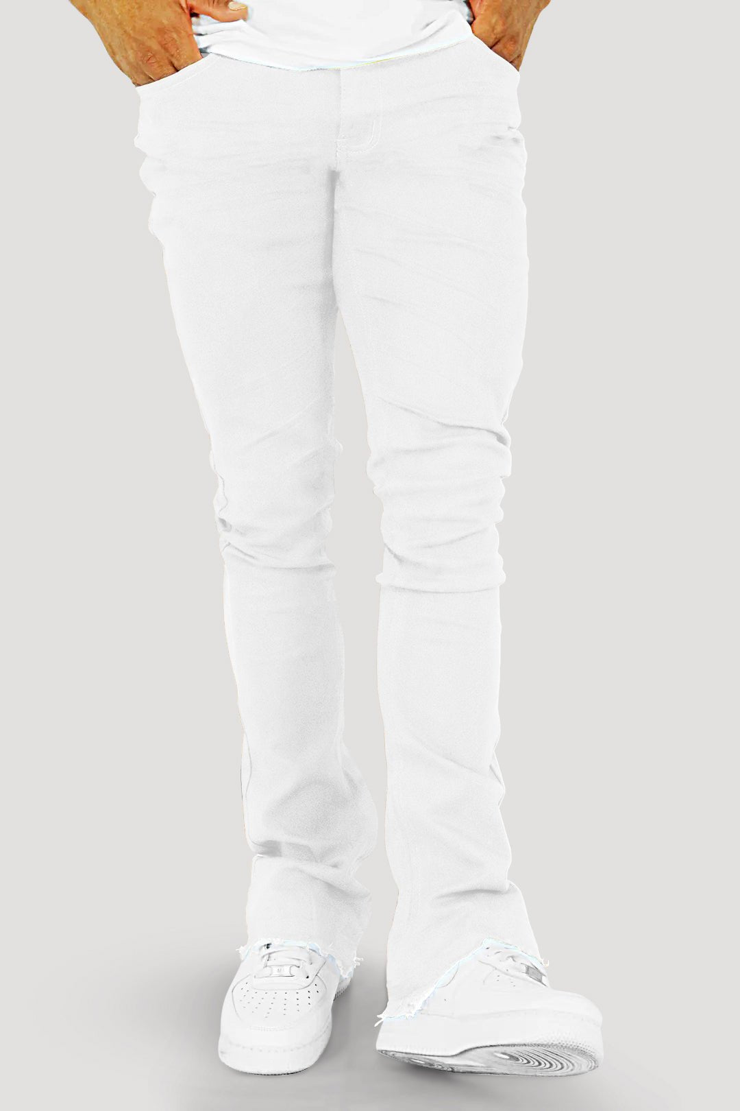 Vortex Stacked Denim (White)