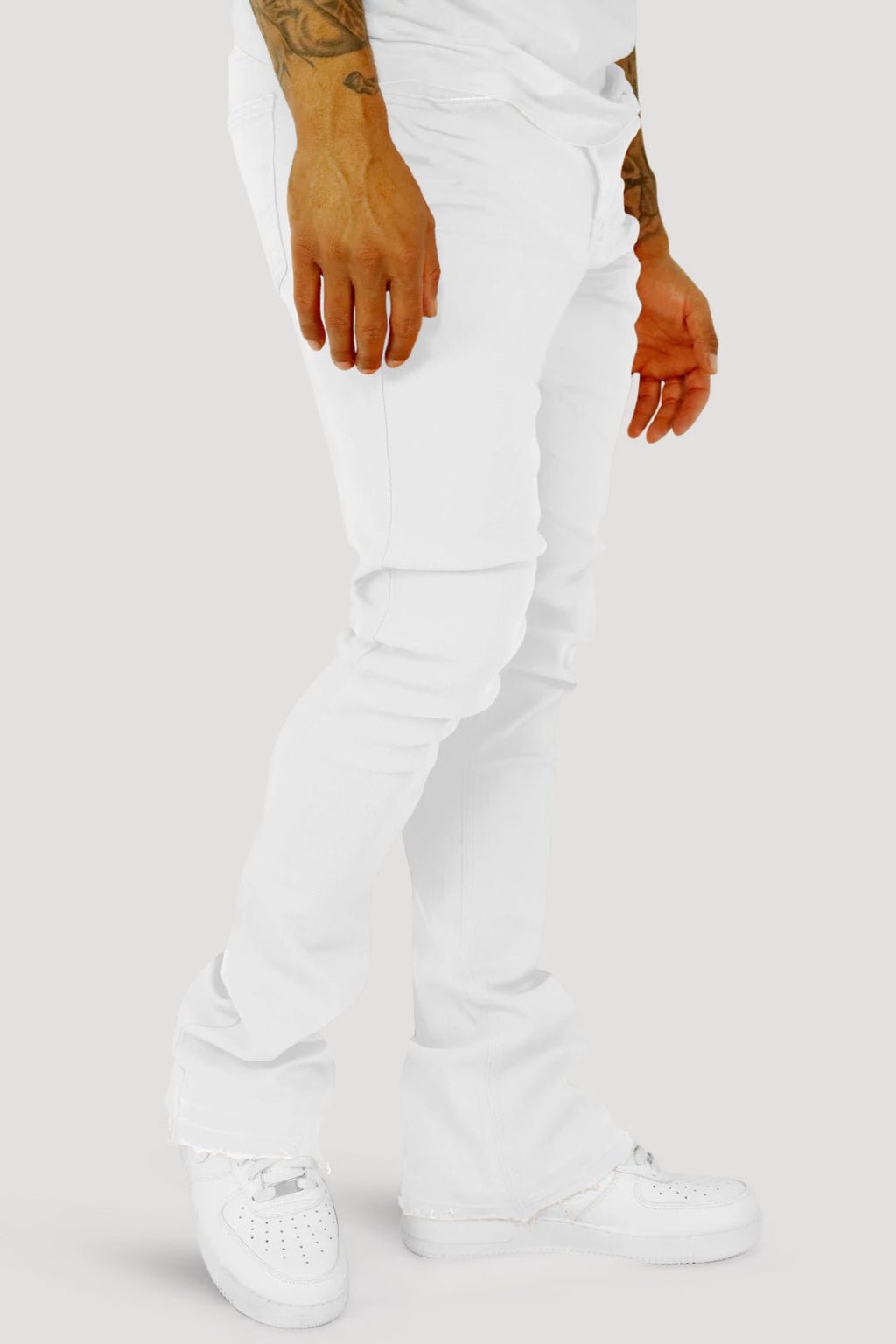 Vortex Stacked Denim (White)
