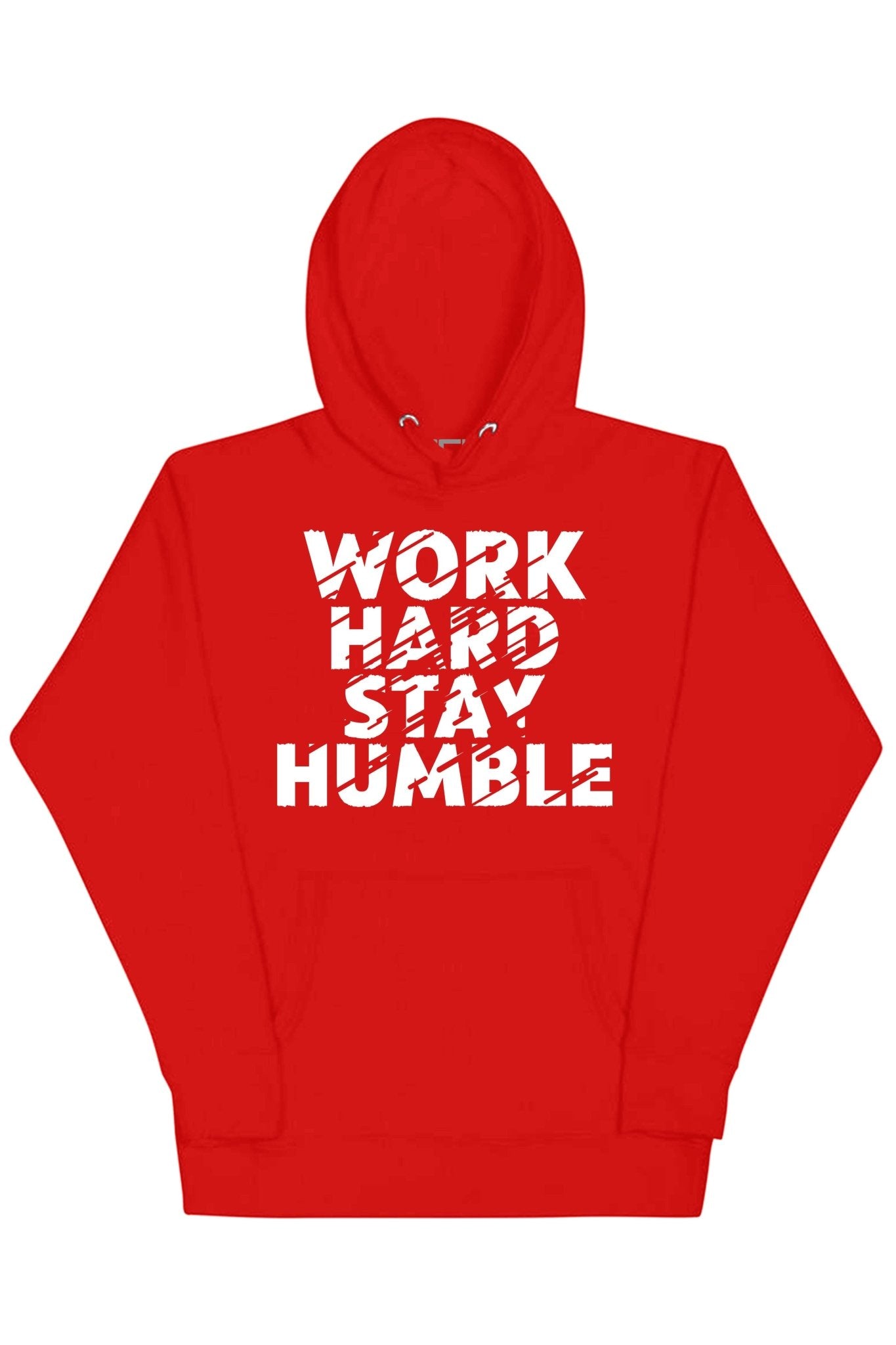 Work Hard Stay Humble Hoodie (White Logo)