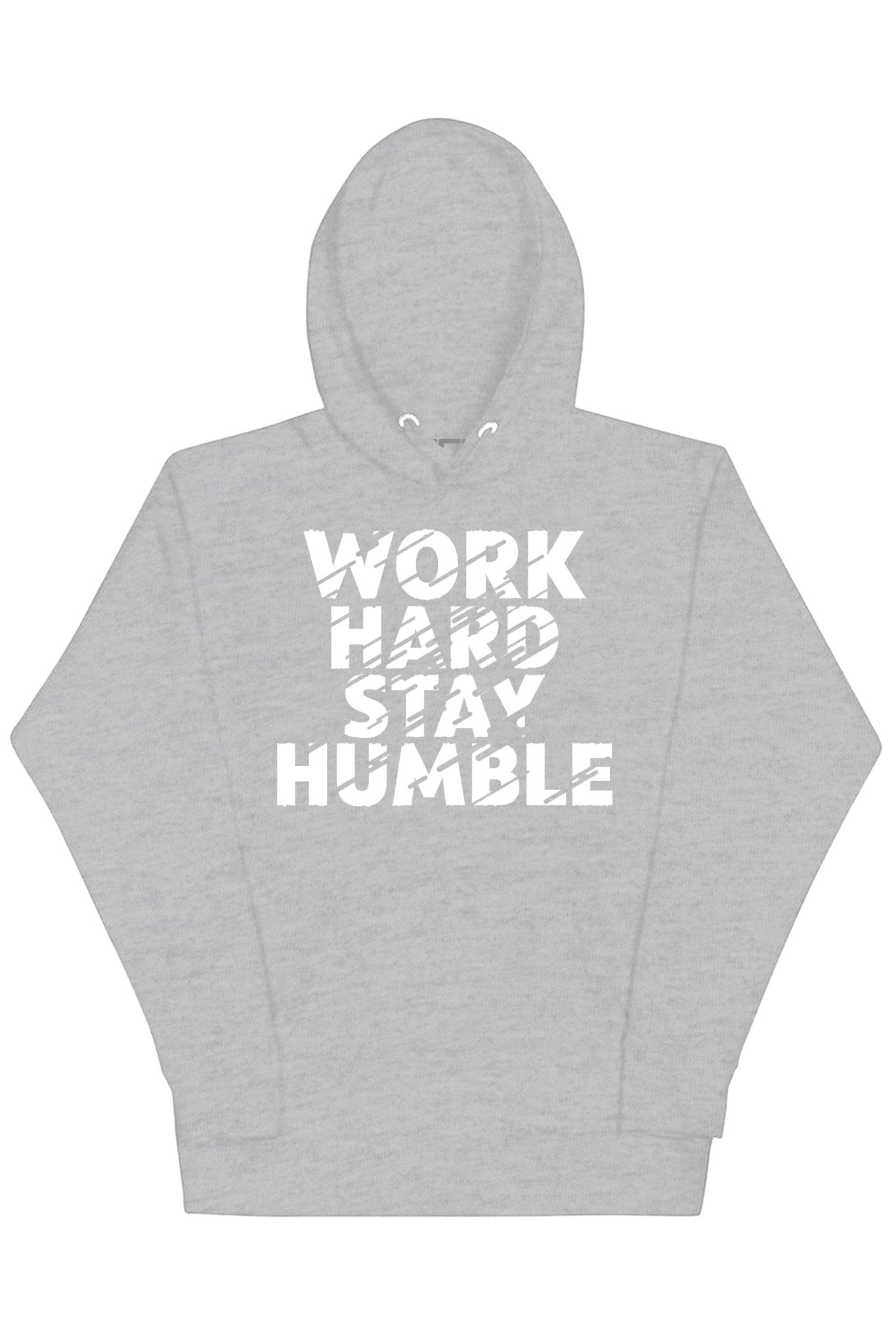 Work Hard Stay Humble Hoodie (White Logo)