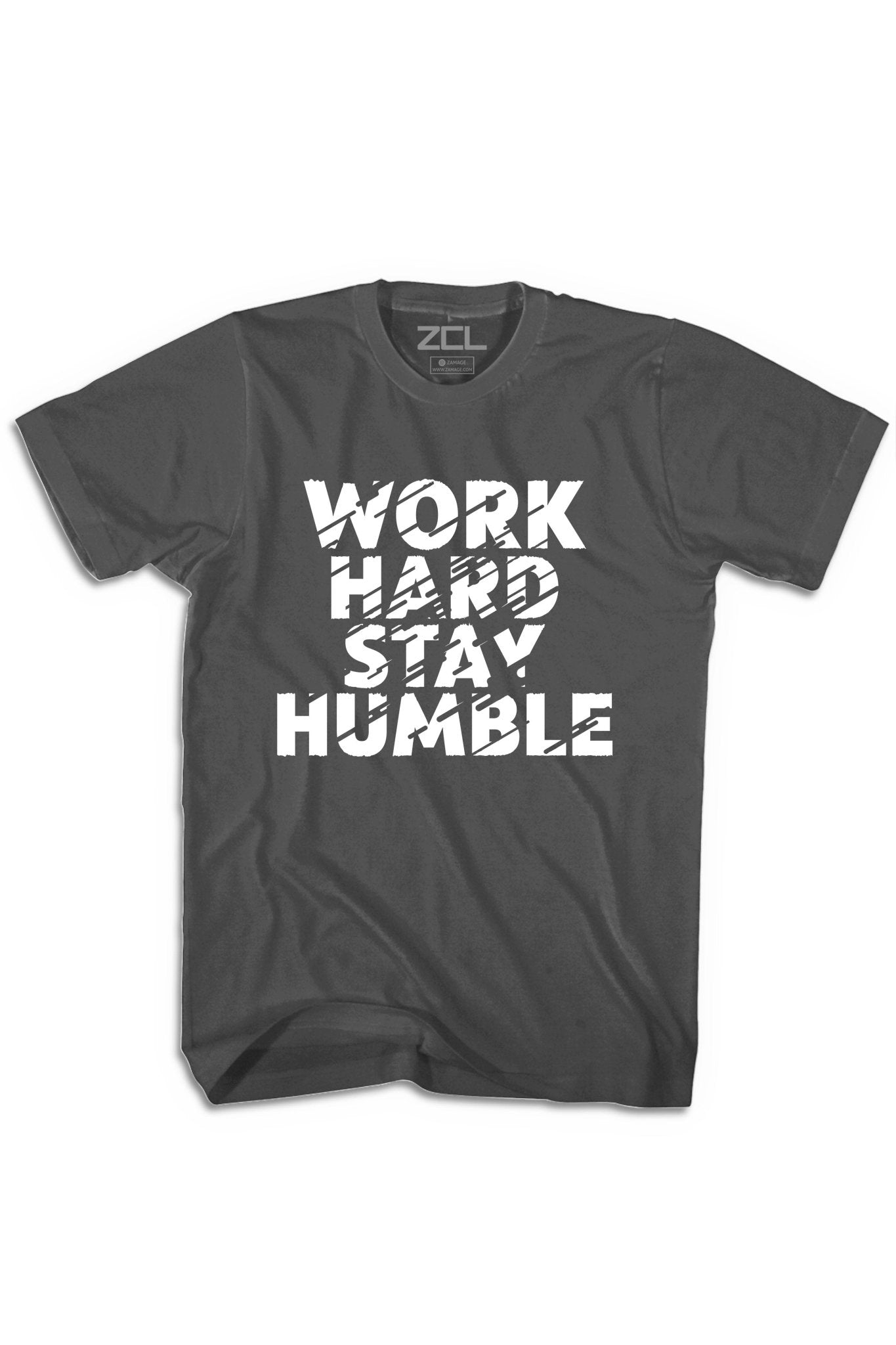 Work Hard Stay Humble Tee (White Logo)