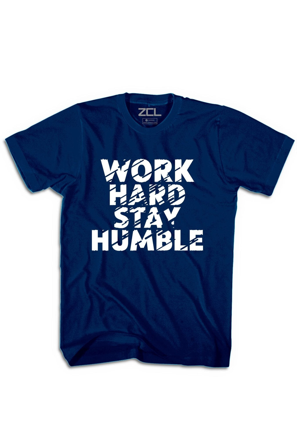 Work Hard Stay Humble Tee (White Logo)