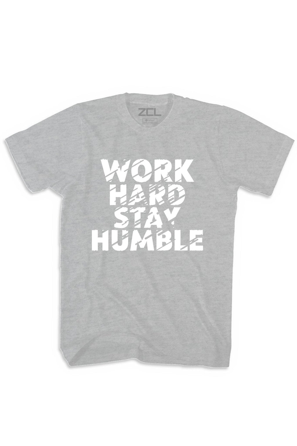 Work Hard Stay Humble Tee (White Logo)