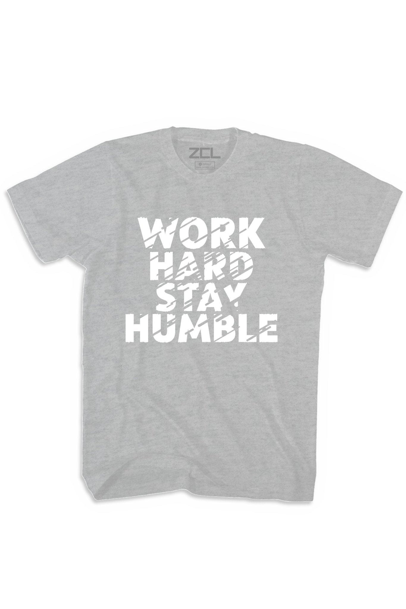 Work Hard Stay Humble Tee (White Logo)