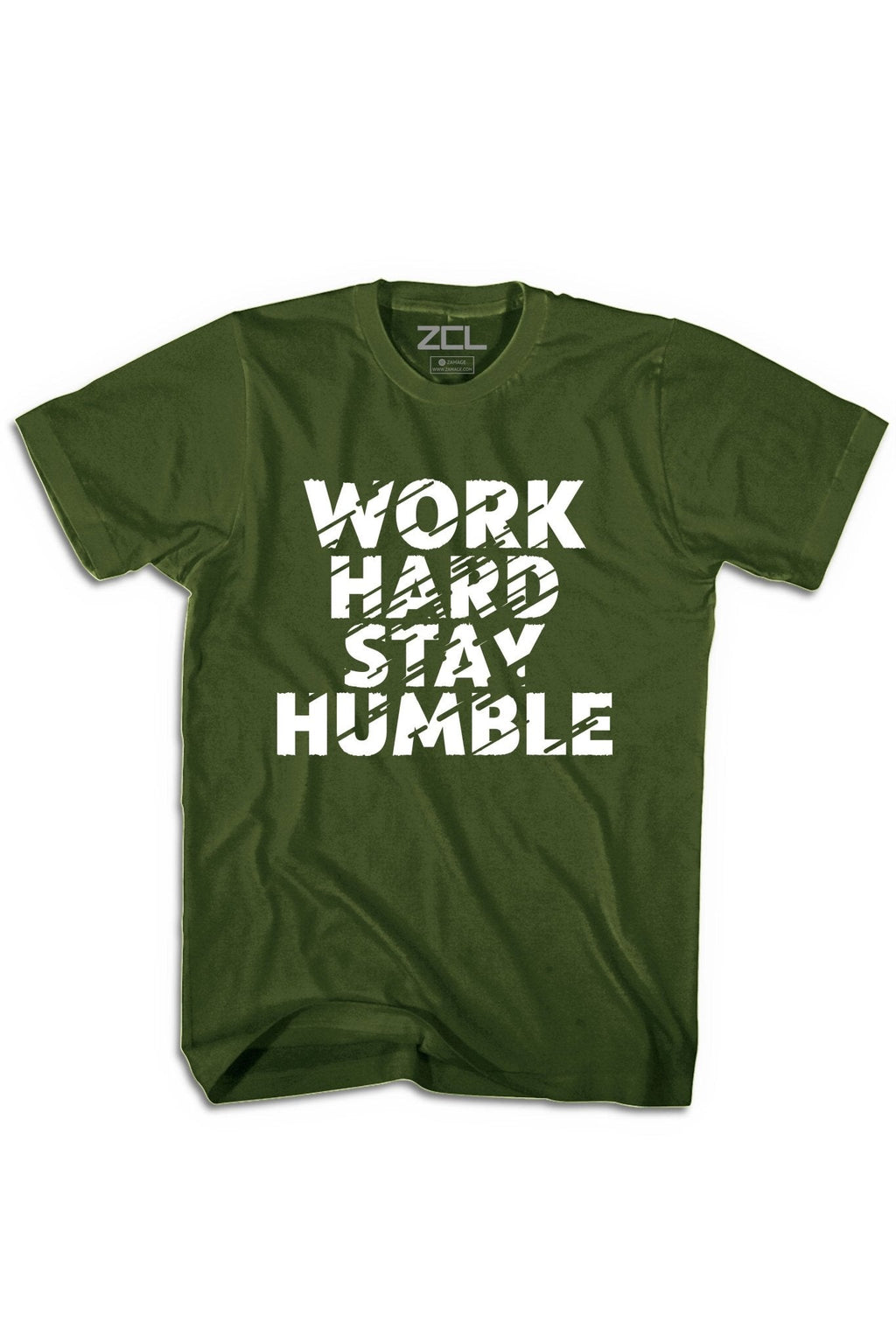 Work Hard Stay Humble Tee (White Logo)