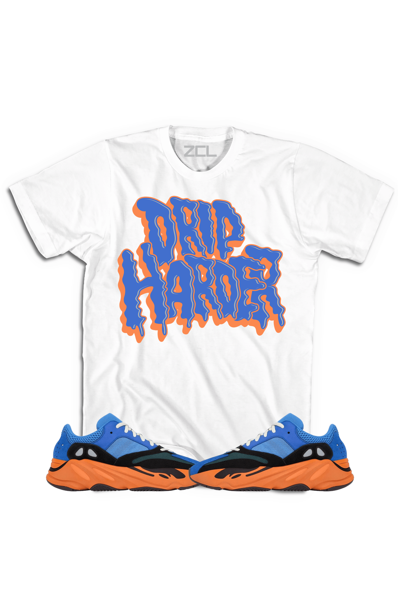 Yeezy Boost 700 "Drip Harder" Tee (Bright Blue)