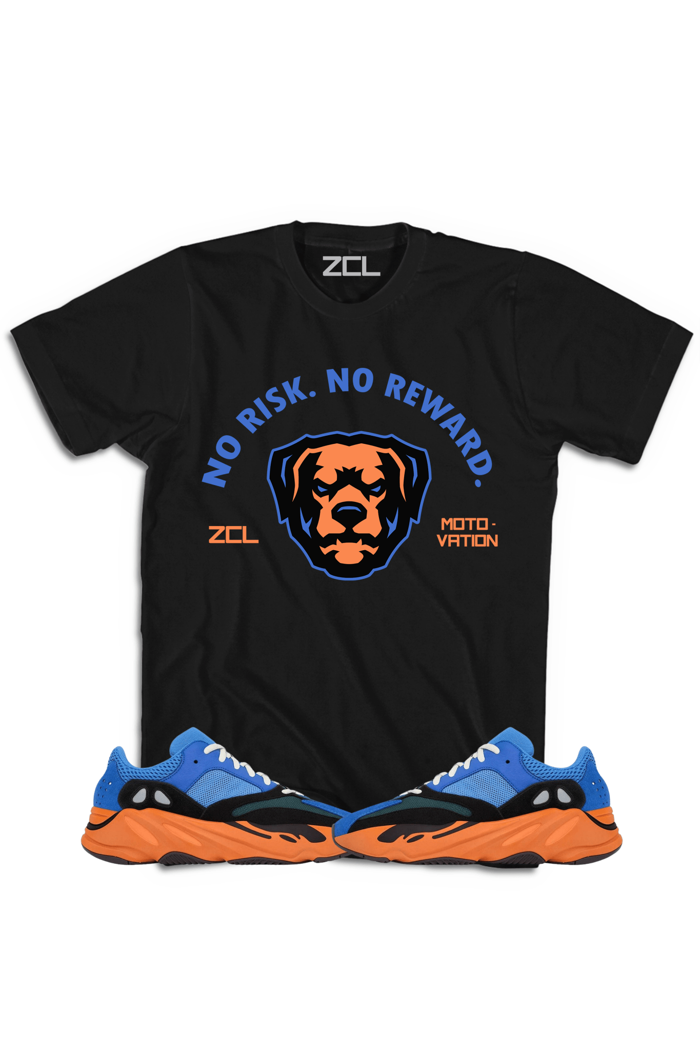 Yeezy Boost 700 "No Risk No Reward" Tee (Bright Blue)