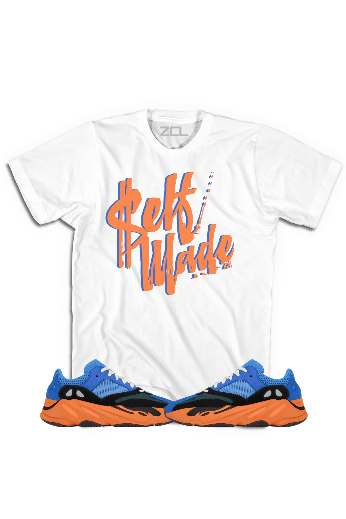 Yeezy Boost 700 "Self Made" Tee (Bright Blue)