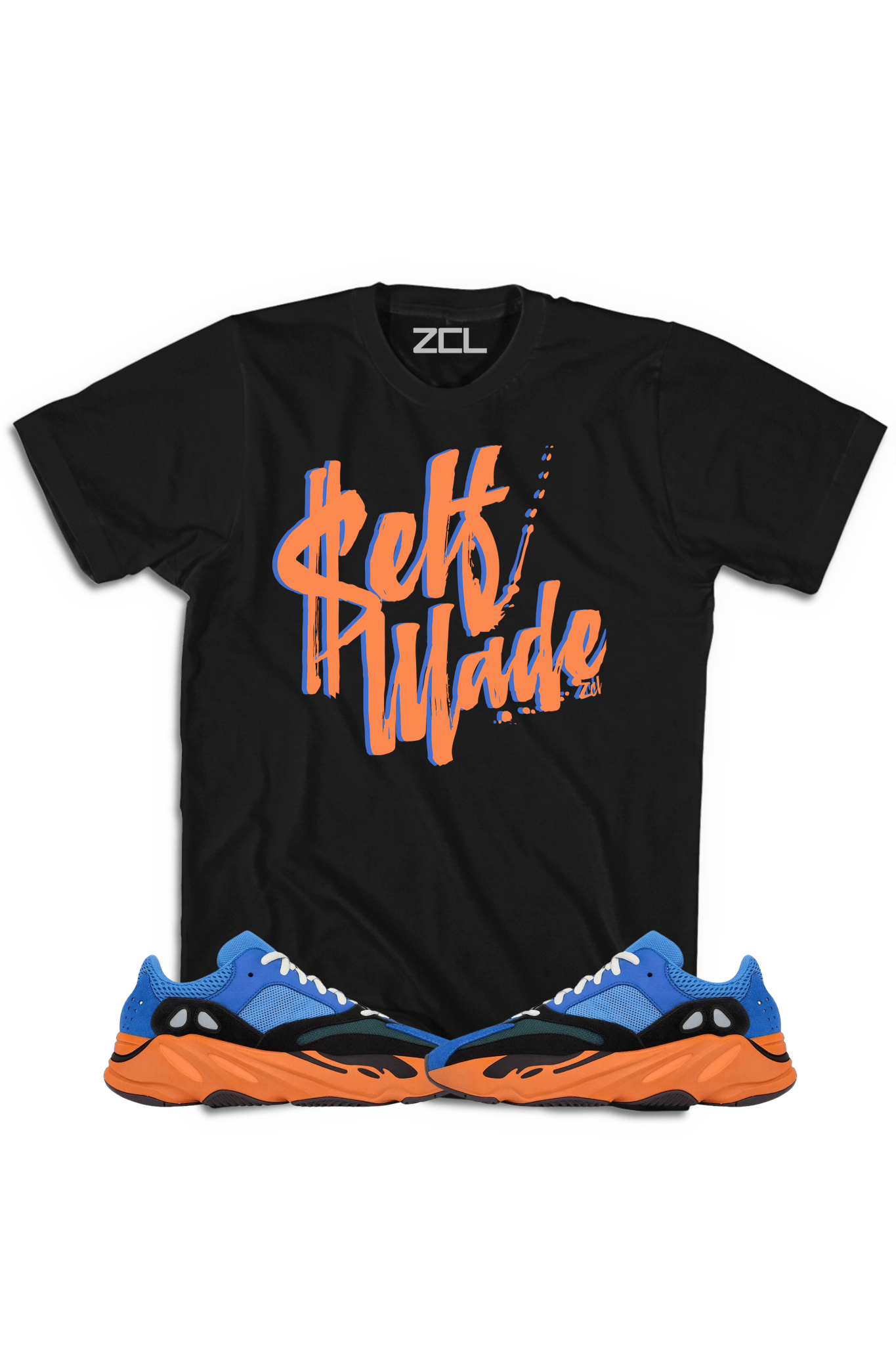 Yeezy Boost 700 "Self Made" Tee (Bright Blue)