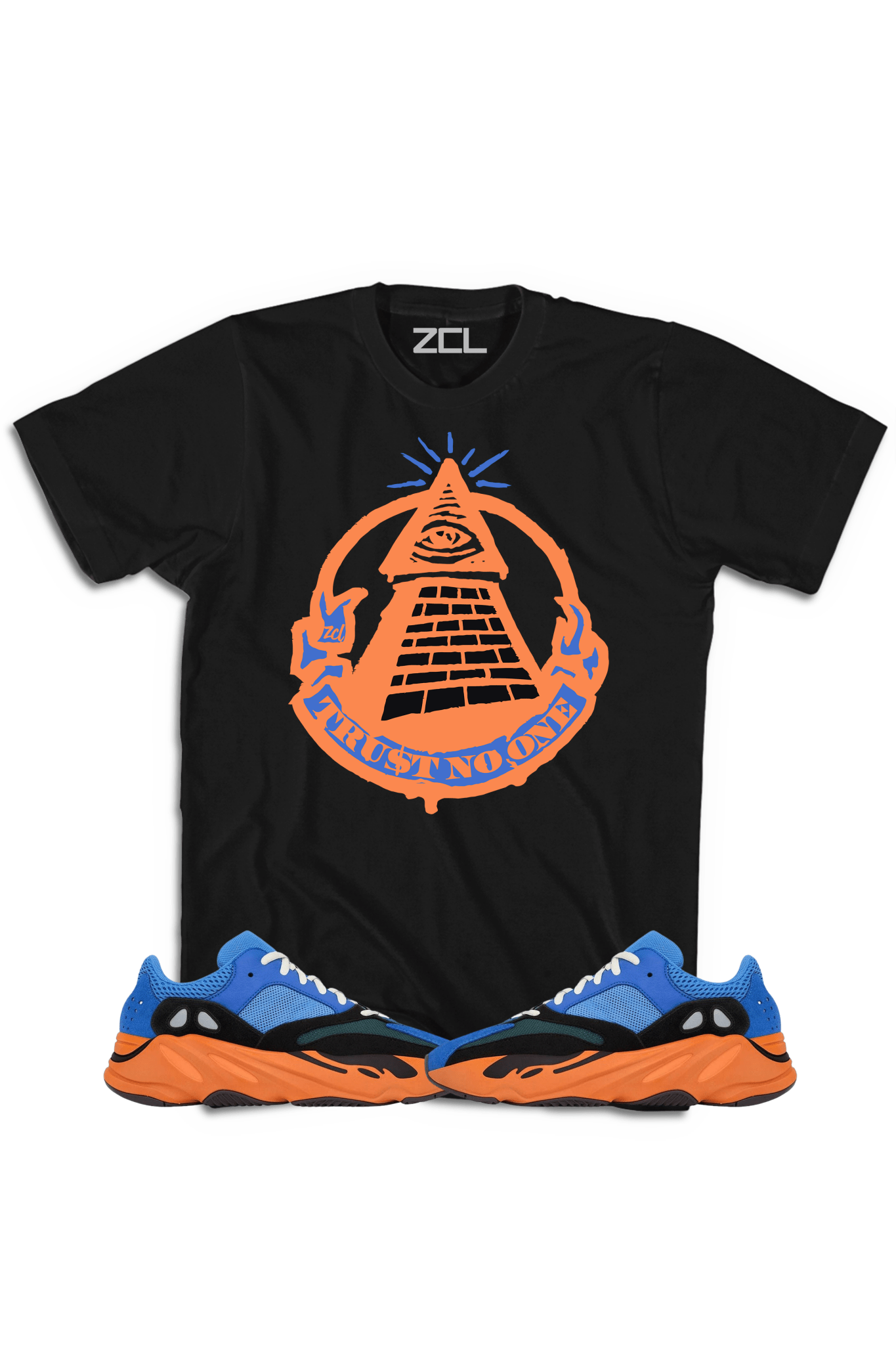 Yeezy Boost 700 "Trust No One" Tee (Bright Blue)