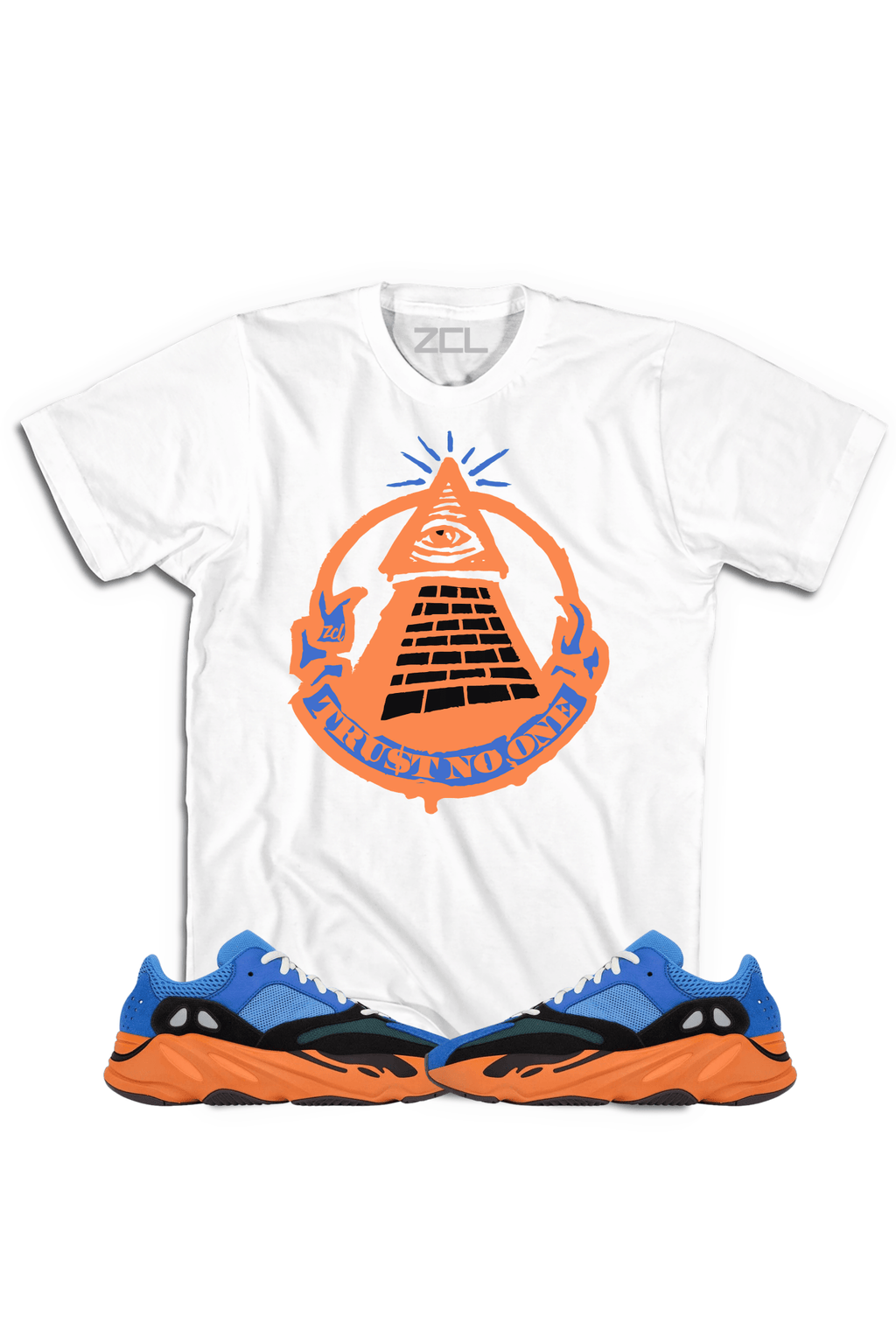 Yeezy Boost 700 "Trust No One" Tee (Bright Blue)