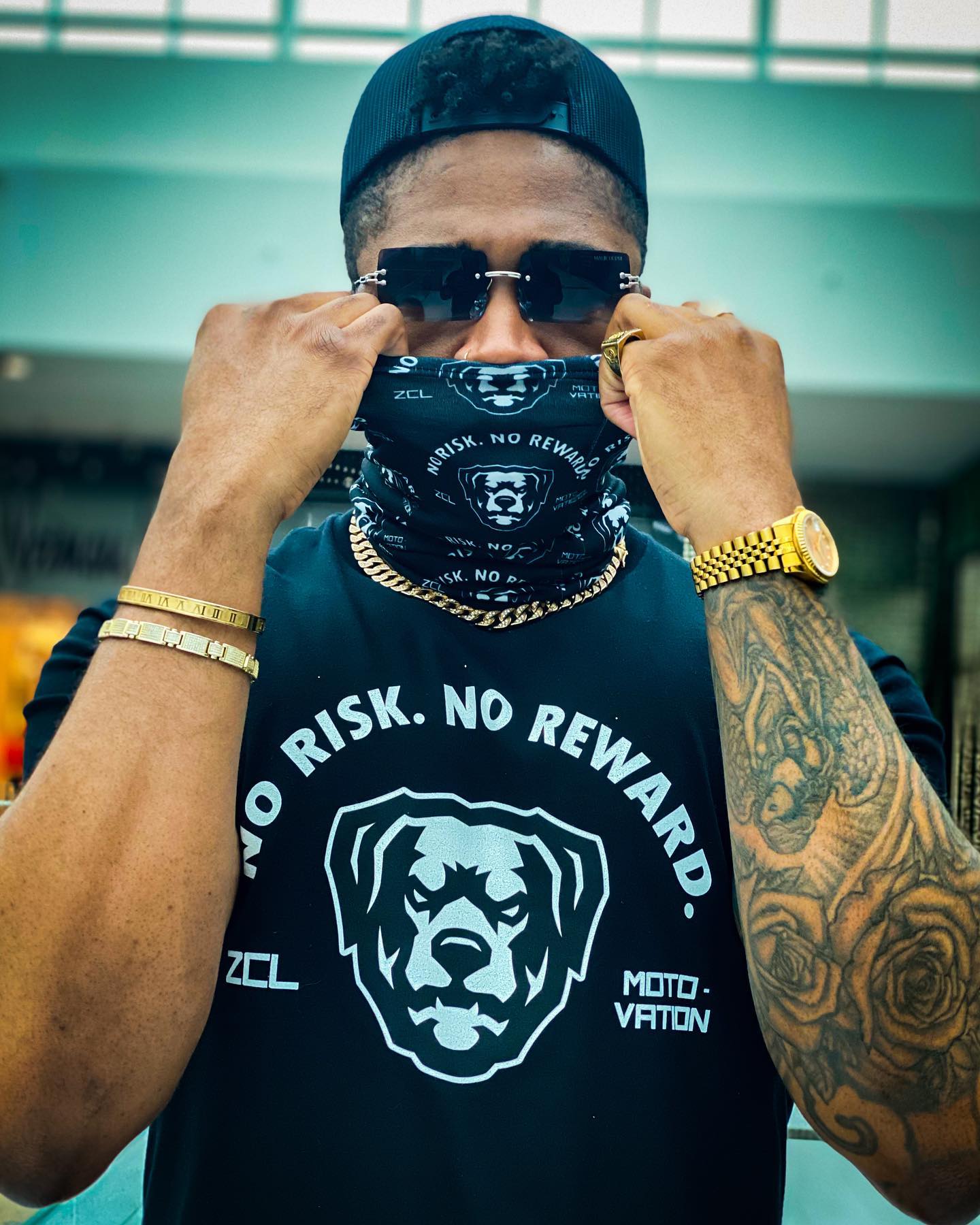 ZCL No Risk No Reward Tee (Black)
